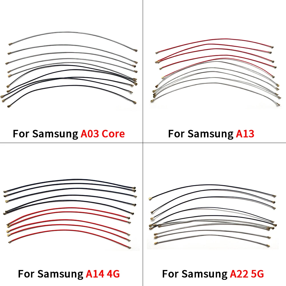 

10 шт. протестированный антенный сигнал Wi-Fi антенны гибкий ленточный кабель новый для Samsung A03 Core A03S A04 A13 A14 A22 4G A22 A23 A53 A73 5G