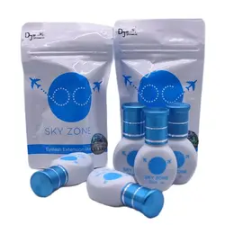 5bottles/lot New Sky Zone Glue Adhesive for Eyelash Extensions Fastest Dry Low Irritation Sky False lash glue Korea Original 10g