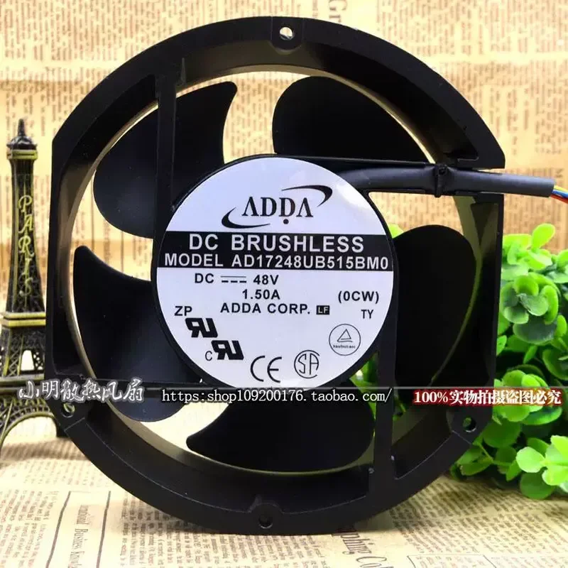For AD17248UB515BM0 Taiwan ADDA 17cm 17251 DC48V PWM speed regulating cooling fan