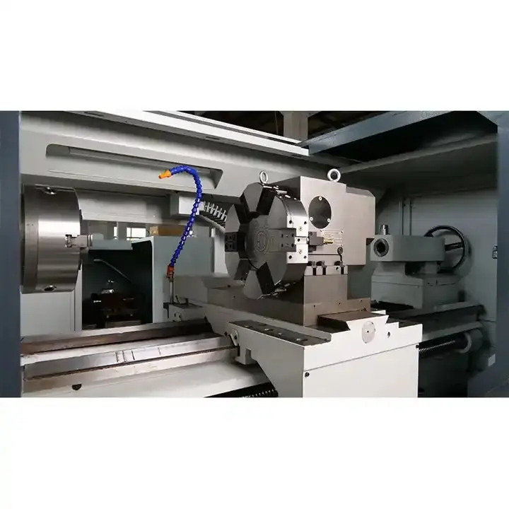 Ck6150 1000Mm Cnc 2 Axis Fanuc Precision Metal Turning CNC Lathe Hine Horizontal Flat Bed