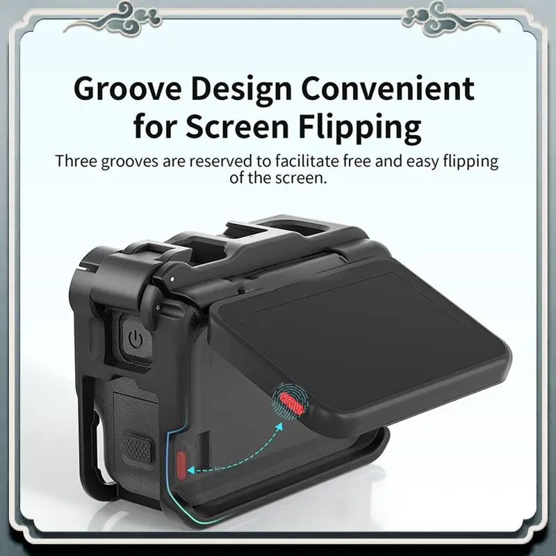 Premium ABS Frame For Insta360 Ace Pro  Cage Protective Border Frame For Insta360 Ace Sports Camera Accessories