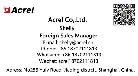 Módulo de poder trifásico elétrico esperto, medidor da energia do KWh, medidores do ACR10R-D10TE4 CT, 3x80A CTs