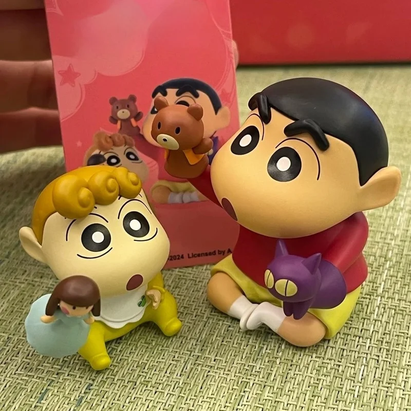 

52TOYS Crayon Shin-chan Daily Series 1 Blind Box Figurine Trendy Toys Funny Ornaments Anime Accessories Dolls Holiday Gifts