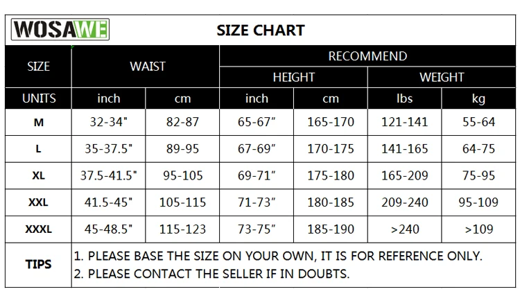 WOSAWE Summer Men Bicycle Clothing Motorcycle Mtb Shorts Road Mountain Cycling Cortos Ciclismo Para Hombr