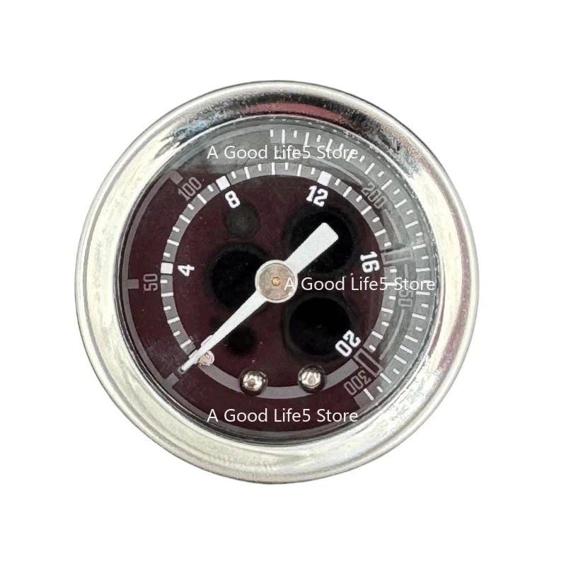 

Applicable To Coffee Machine Damping Pressure Gauge 2 Minutes 1 Minute Steam Boiler Extraction Boiler 9bar Capillary