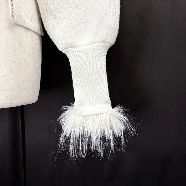 2025 الربيع والخريف اليابان نمط موضة الحلو سترة قصيرة سيدة أفخم المرقعة بلوفر مغزول المرأة عادية محبوك