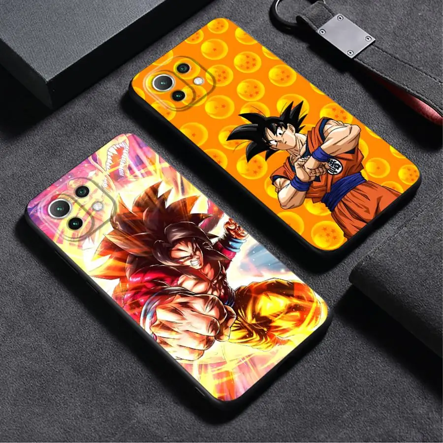 

Soft Cover Case for Xiaomi Mi 11T Pro 12 Lite 14 Pro 10T 11 Lite 12T 12x 13Lite 15 Dragon Ball Orange Goku