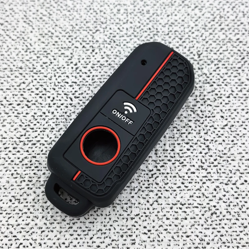 Exquisite Motorcycle Silicone Remote Key Case  for Yamaha TMAX530 TMAX560 2017-2023 Accessories Cover Shell Keychian Fob Holder