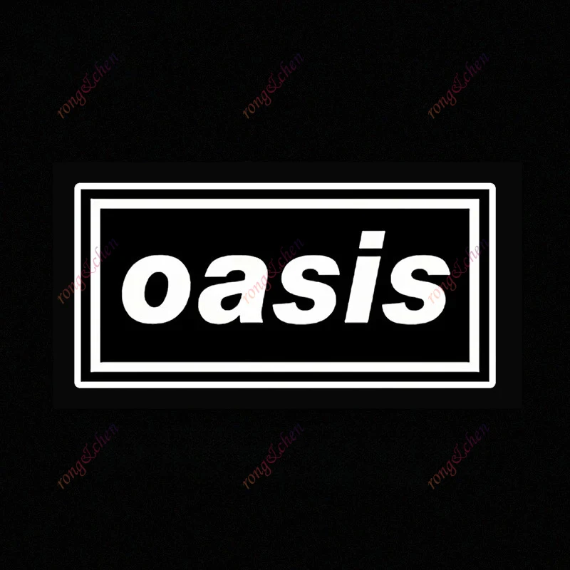 

Cartoon Car Sticker Oasis Cute Flag for Car Motorcycle Racing Helmet Laptop Trunk Body Car Window Surfboard Waterproof PVC Decal