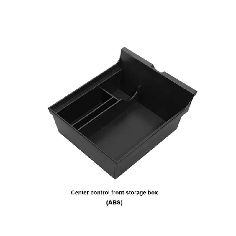 Reposabrazos de consola central delantera/trasera de coche, caja de almacenamiento oculta para Tesla Model 3/ Y 2021, caja Interior de coche,