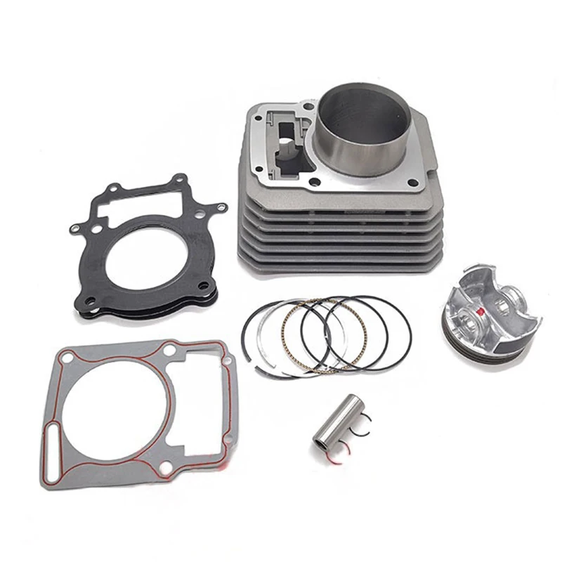 Motorcycle Cylinder Repair 17 New T4 Cylinder Piston Piston Ring Cylinder Block Up and Down Pad Zongshen CB250-F Original Cylind