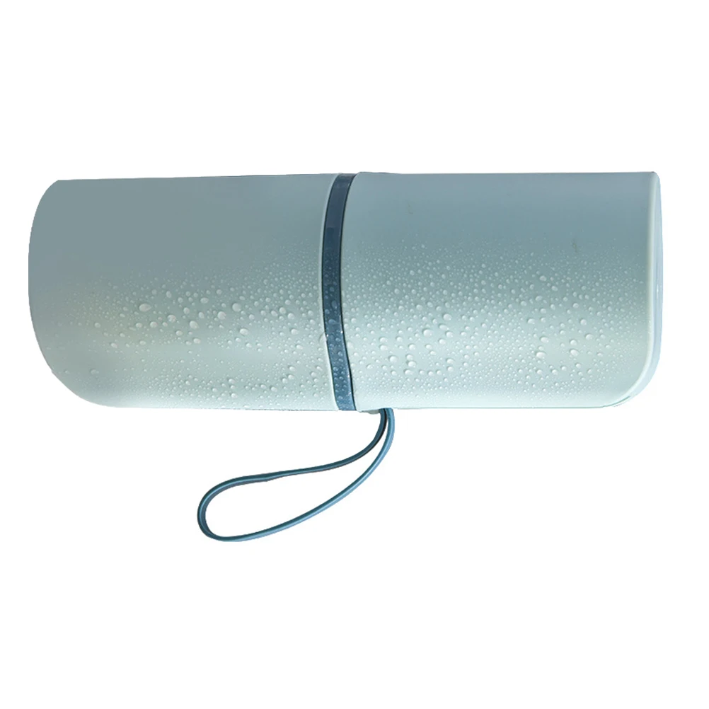 

Portable Travel Mouthwash Cup Toothbrush Storage Case for Adults Small Size Lightweight Design Travel Toothbrush Holder Box