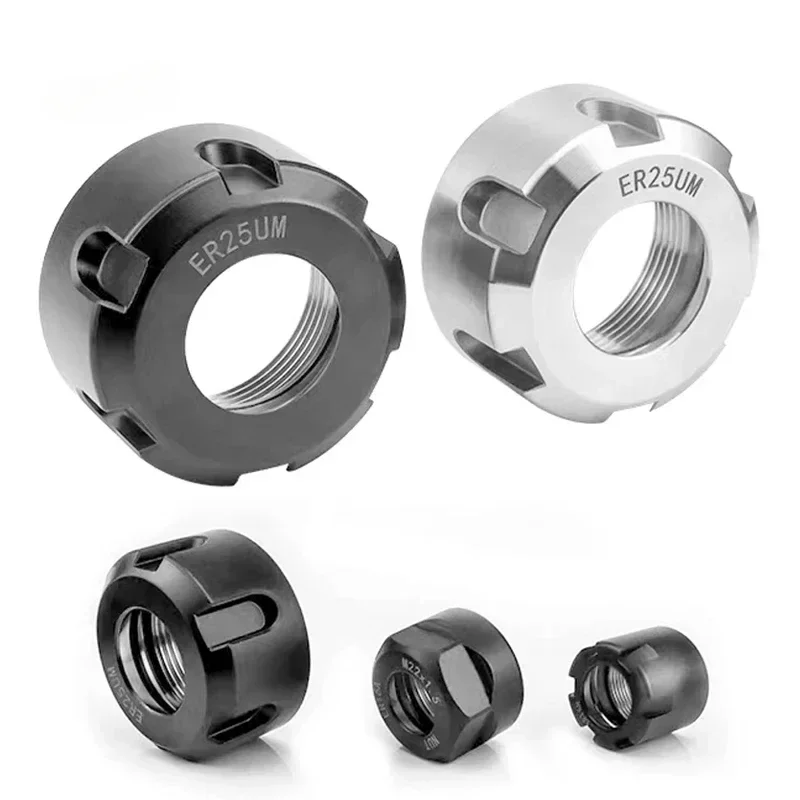 ER Collet Nut ER8 ER11 ER16 ER20 ER25 ER32 ER40 A M UM SK GER OZ ISOER Collet Chuck Nut for CNC Tool Holder
