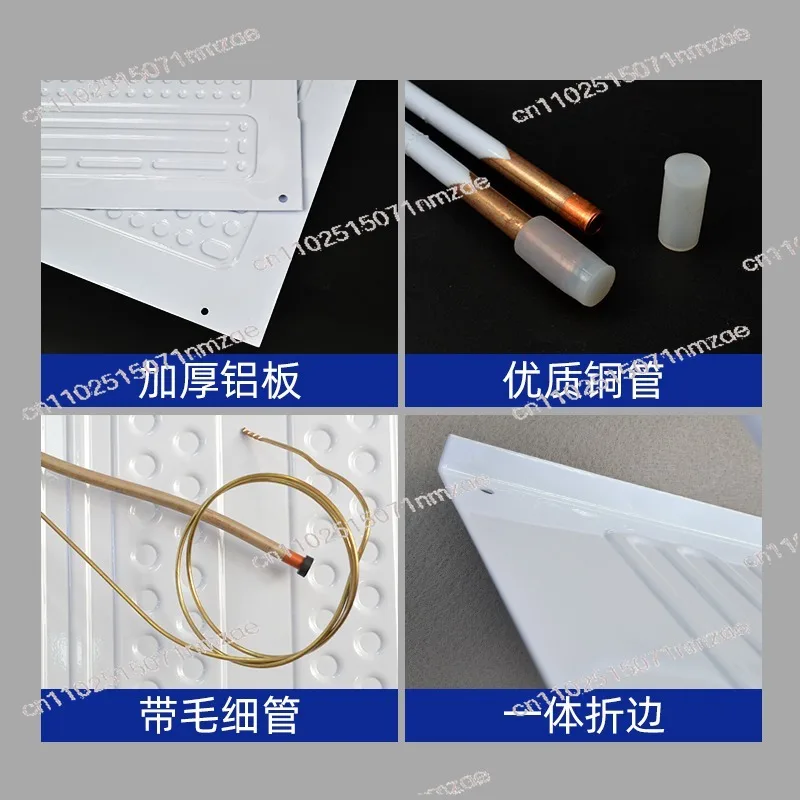 Refrigerator Evaporator Flat Plate  Freezer Cooling Plate Fridge  Fridge Evaporator with Capillary Aluminum