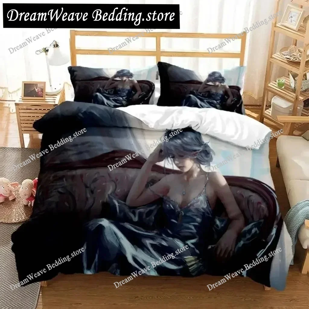 

Sexy Beauty Charm Soft and Comfortable Comforter Bedding Sets Quilt Cover and Pillowcase Complete Size Customizable Luxury Gift