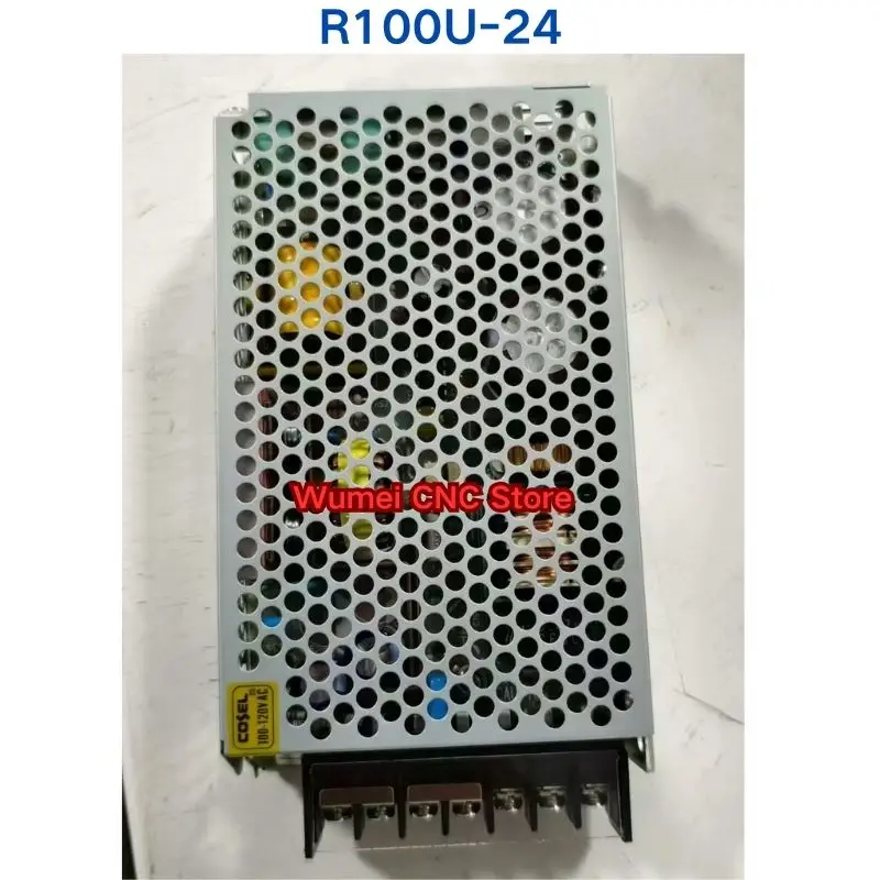 Second-hand test OK for COSEL 24V 4.5A Power Supply R100U-24 1 piece