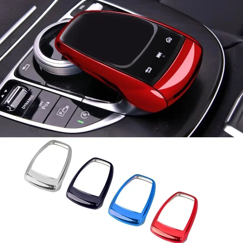 Osłona ekranu myszy TPU Car Center Control do Mercedes Benz C E GLC GLS G V Class W205 W213 X253 Styling — 2