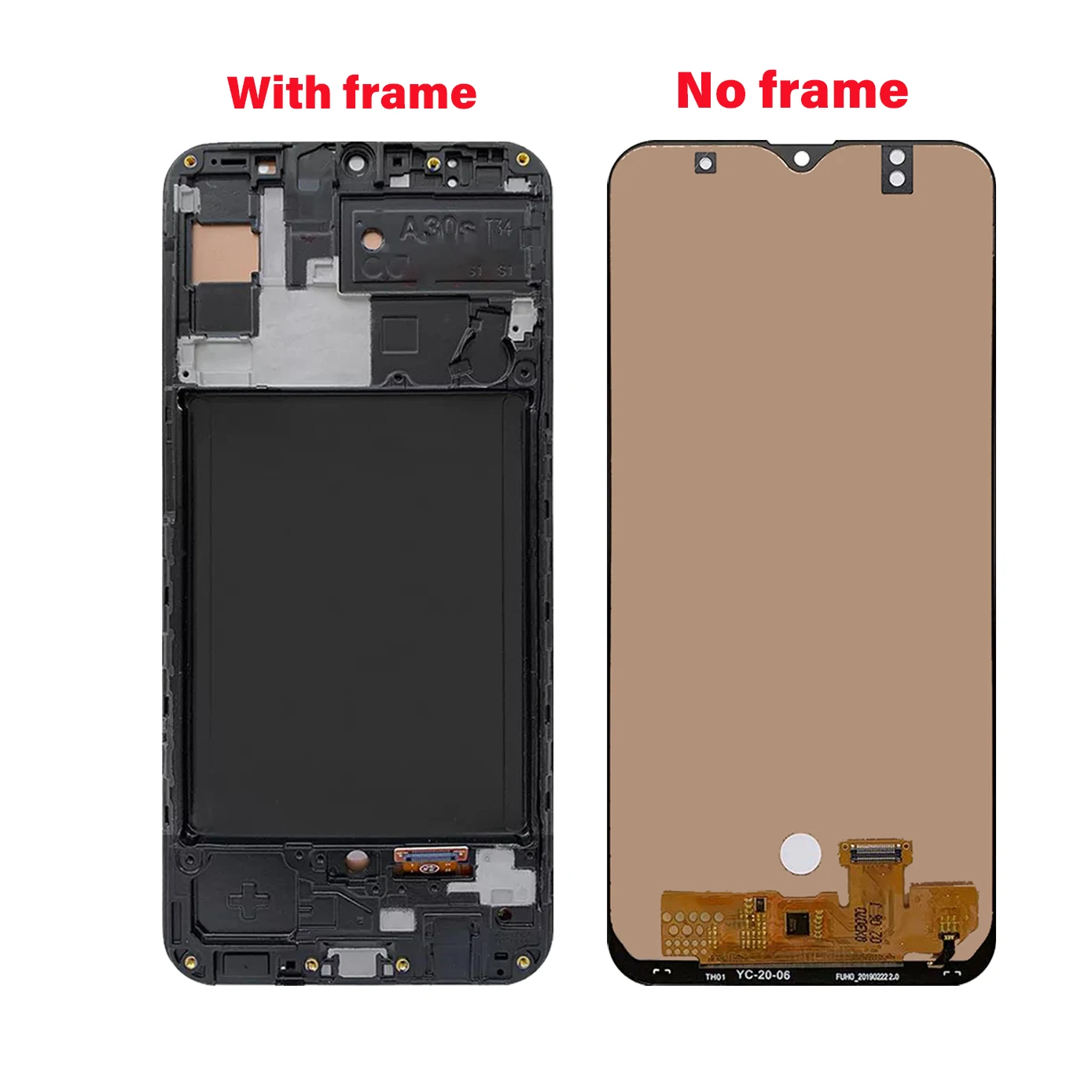 Tested 6.4\'\' Super Amoled For Samsung GALAXY A30S A307 LCD A307FN A307G Display Touch Screen A307F A307GN LCD Digitizer Assembly