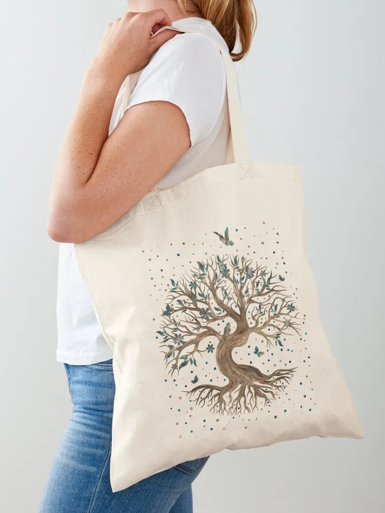 

Tree of Life - Yggdrasil Tote Bag hand bag Lady bag Shopper canvas tote