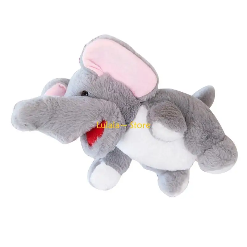 Y4QA Handpop Speelgoed Knuffel Pluche Jungle Dierenpop Handpop voor Kleuterschool Peuter Ouders Storytelling Props