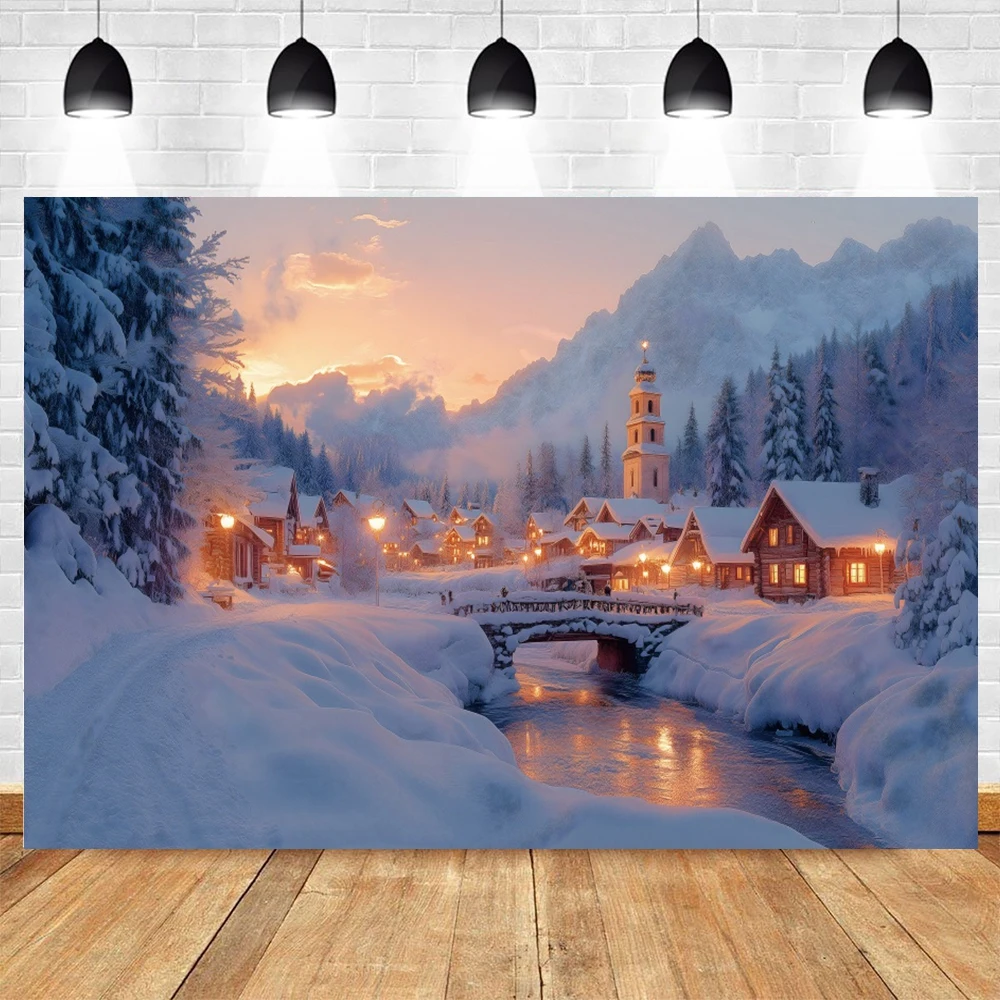 屋外の冬の風景,写真撮影,雪,山,森,村,家族の肖像画,写真撮影,背景,写真スタジオ