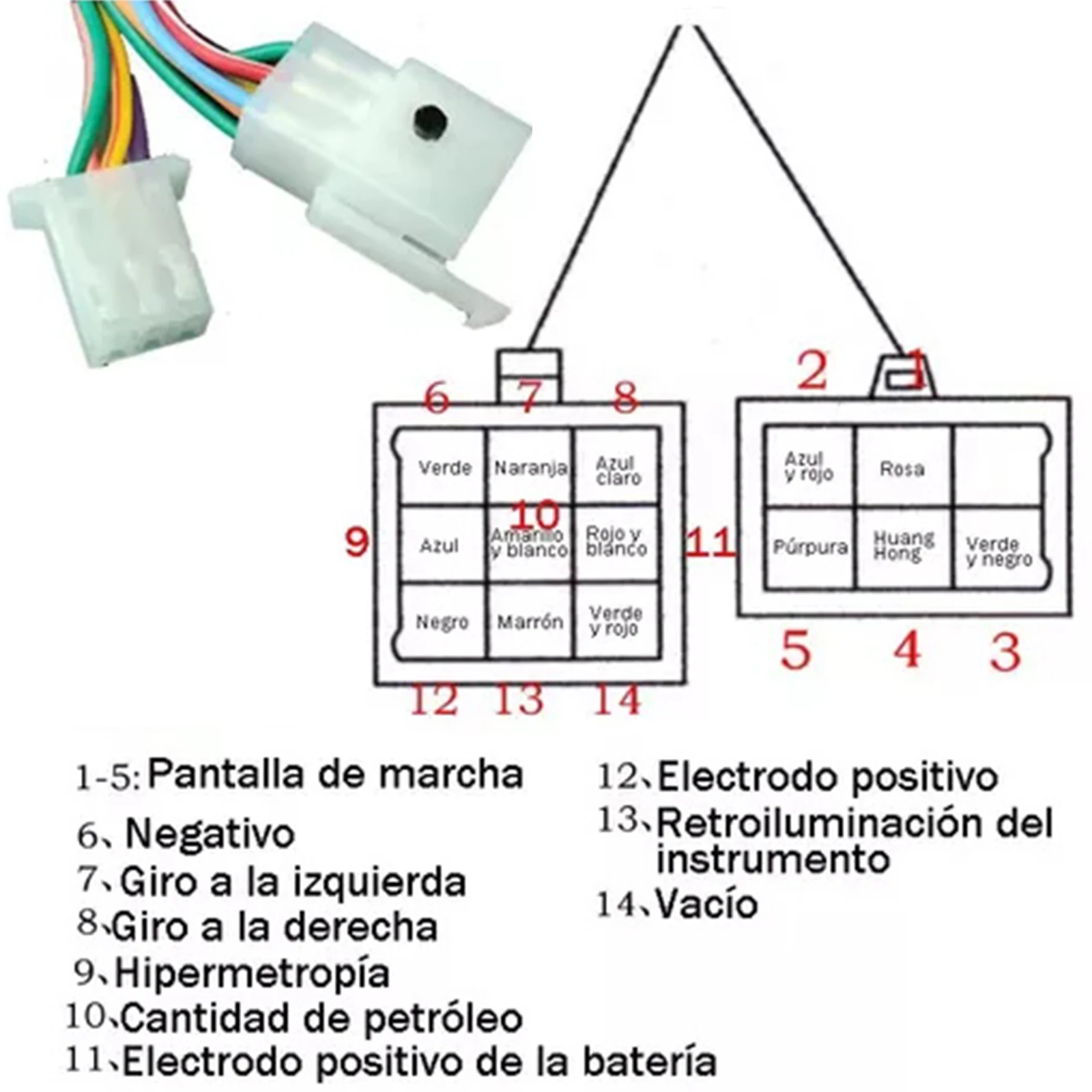 أداة دراجة نارية مضادة للوهج عرض عداد المسافات الرقمي مناسبة لملحقات الدراجات النارية Crossmax 150 DM200 XR190 دروبشيبينغ