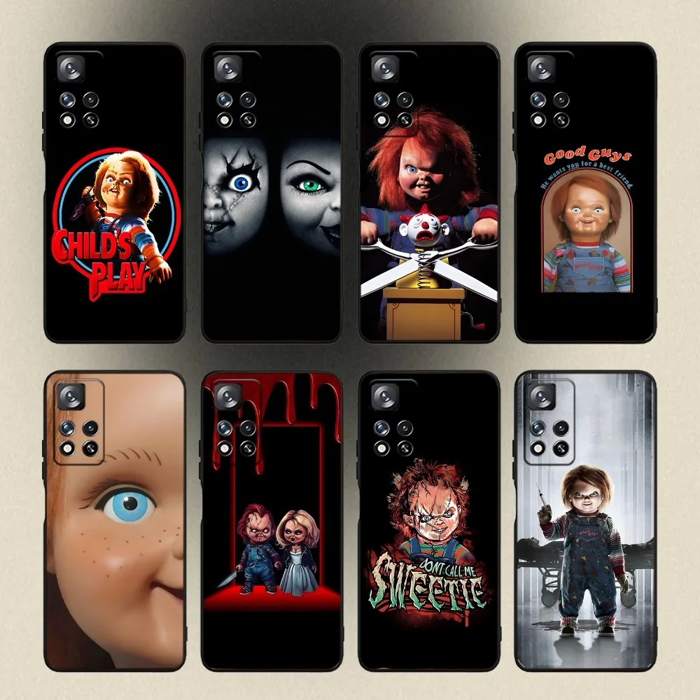 C-Chucky C-Childs Play  Phone Case For Samsung Galaxy A20,A21s,A22,A31,A32,A52,A53,A72,73,A80,A91 Soft Black Cover