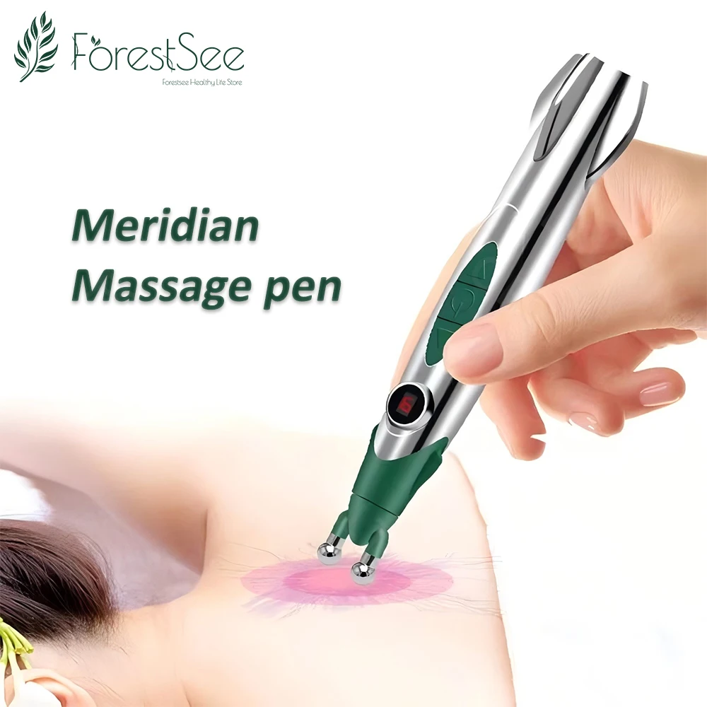 Meridian Physiotherapy Instrument Acupuncture Massage Tool Pen Painkiller Pluma Acupuntura Pen Blood Circulation Energy