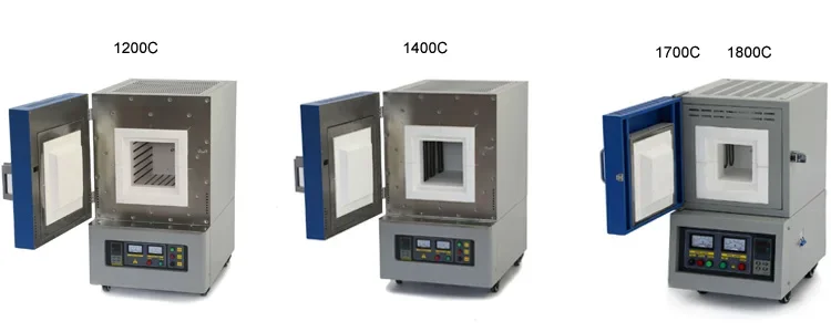 Furnace Oven Factory Customised Support 800C 1100C 1200C 1400C 1700C 1800C Mufla Muffle Furnace Electric Kiln CE Certified