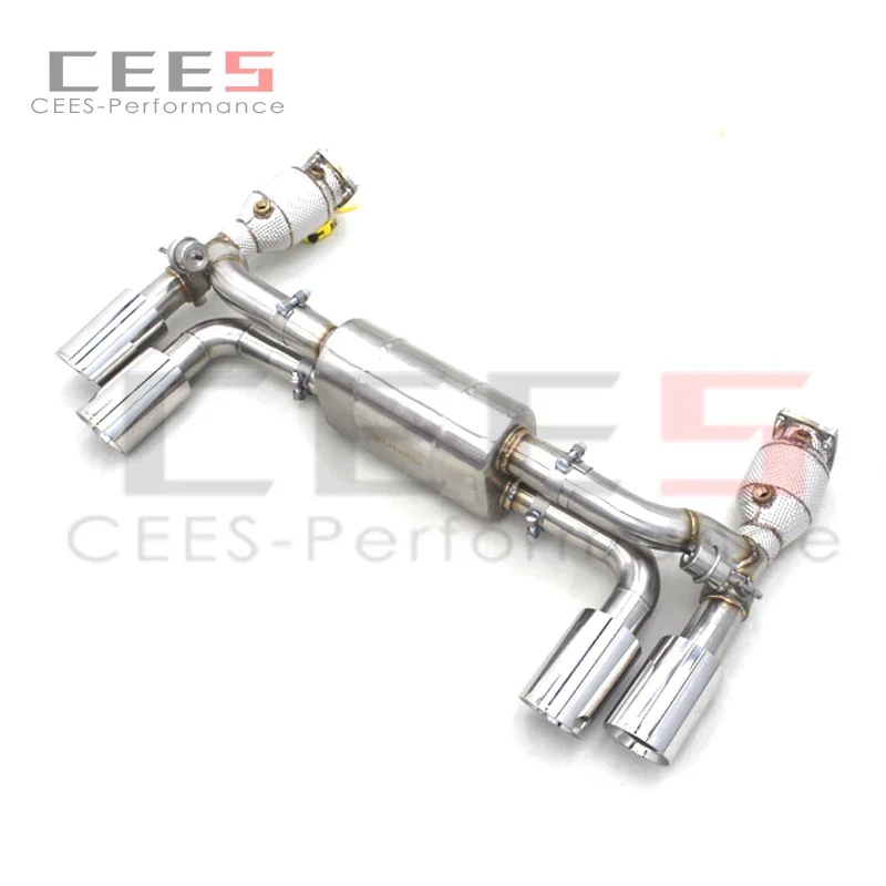 

CEES Catback Exhaust System catted downpipe Performance Exhaust Pipe escape For Porsche 911 991/991.2 3.0T 2016-2018