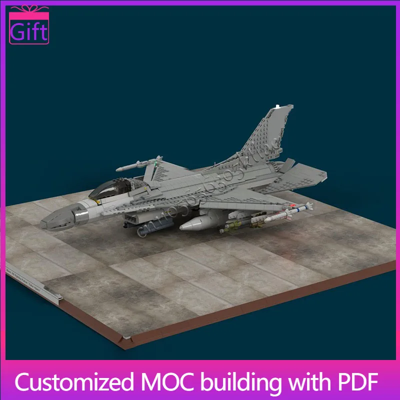 

1480 шт. истребитель с дисплеем, модель основания, модульный набор «сделай сам», строительные блоки, детская сборка, дисплей, игрушки, фестиваль, подарок-сюрприз