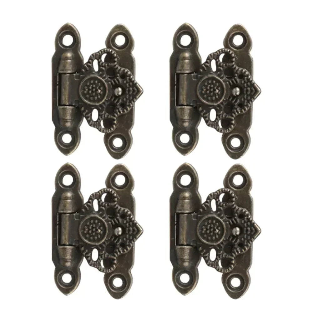 Antique BronzeGold Jewellery Box Suitcase Latch Lock Clasp Hasp Buckle, Vintage Style, Enhance the Beauty of Your Box, 4PCS