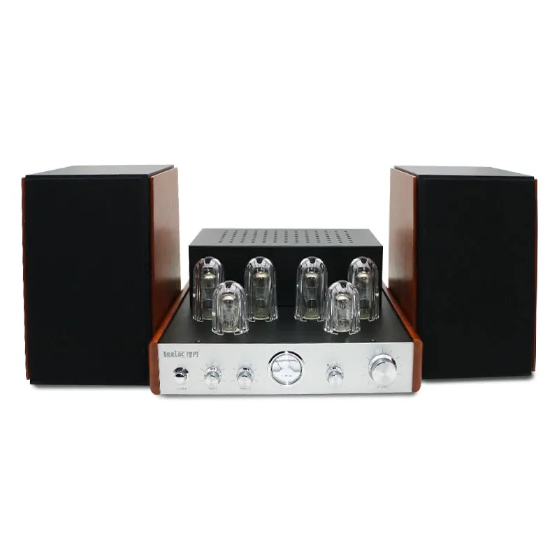 Multifunctional Home Audio Power W/module BT/Aux-in /CD-in and External Stereo Speakers Vacuum Tube Amplifier Kit