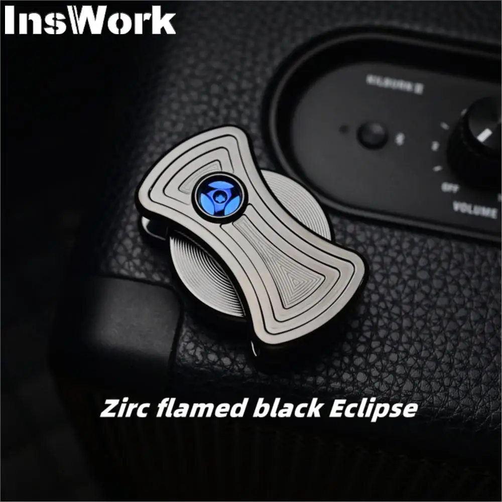 Kinetics Asia Pacific EDC PEI Eclipse Titanium Alloy Coin Pusher EDC Stress Reliever Toy Boyfriend Christmas Gift