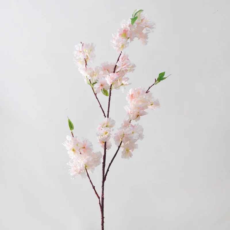 120CM Artificial Cherry Blossom Branches New Chinese Style Decoration Cherry Blossom Wedding Decoration Road Leading Flowers