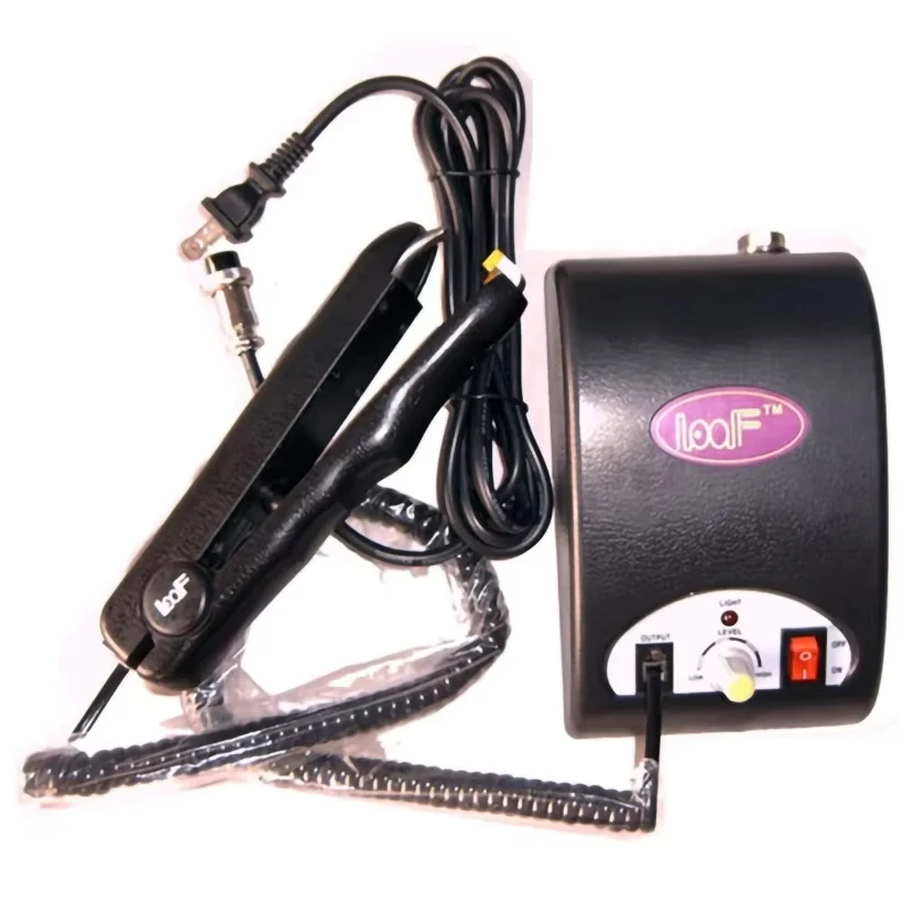 Hot and cold prebonded 6d human hair extension ultrasonic machine for hair extension tools kit supplies