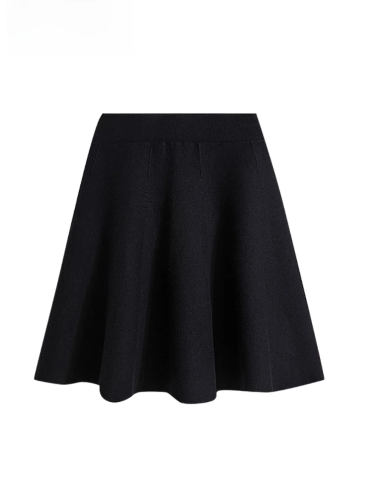 

Юбка А-силуэта с высокой талией для полных женщин, весенняя новинка, корейская хлопковая плиссированная юбка-солнце для фигуры типа «бочонок»