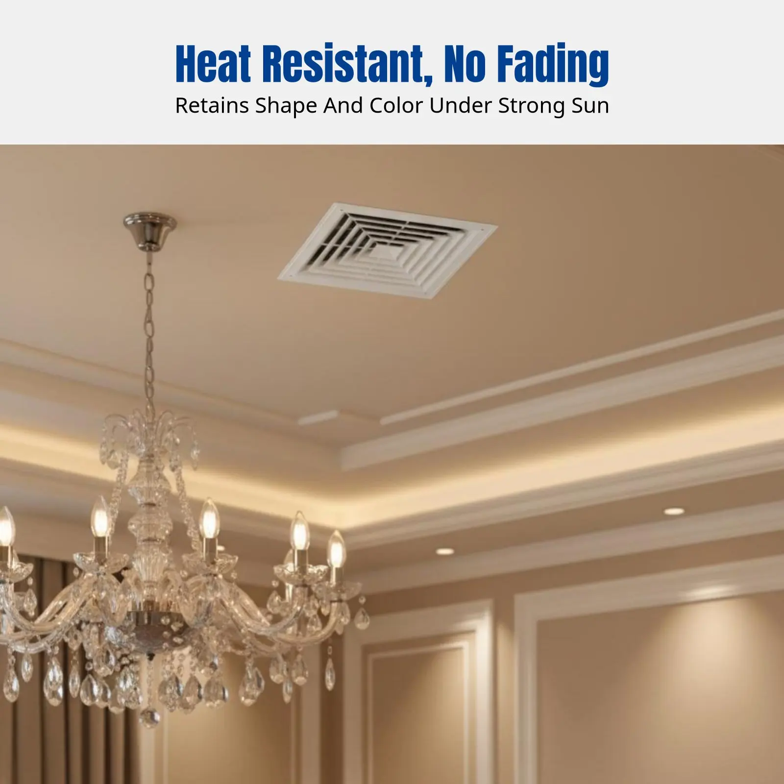 

Потолочная панель для центрального кондиционирования, пластиковая вентиляционная решетка, система очистки воздуха, прочная конструкция