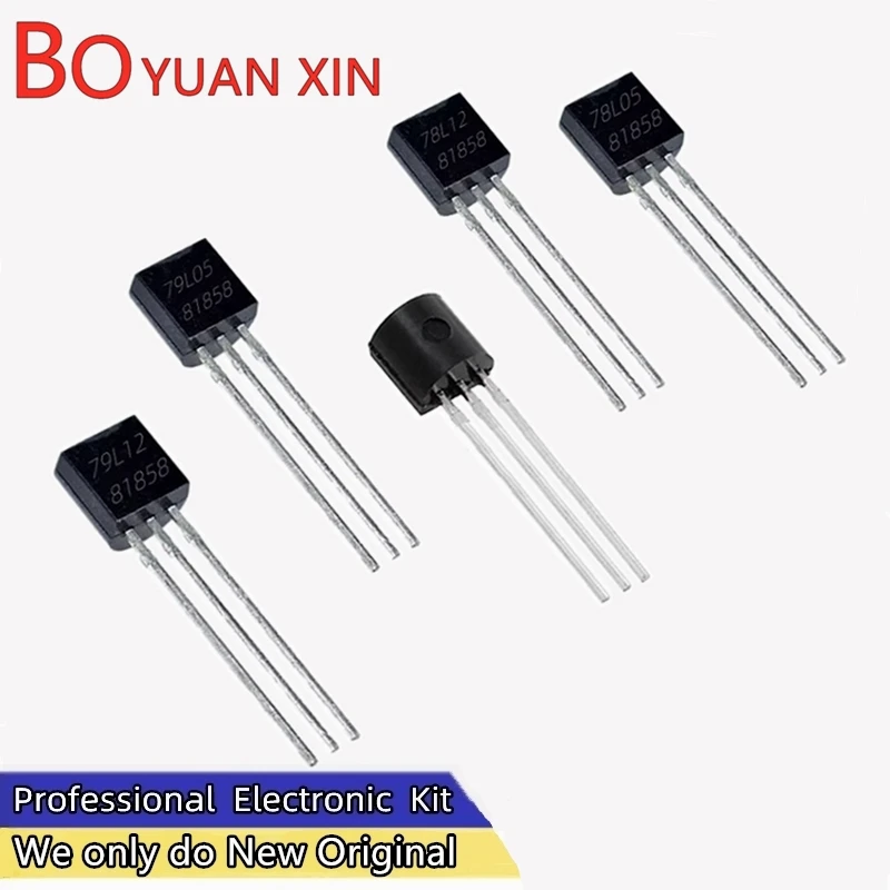 50pcs 2N2222 2N2907 2N3904 2N3906 2N4401 2N4403 2N5401 2N6517 2N5551 2N7000 S8050 S8550 SS8050 SS8550 TO-92 Transistore Triodo