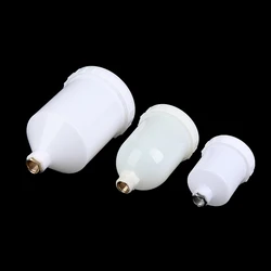 125/250/600ml Plastic Spray Paint Pot Sprayer Cup Air Gravity Feed Fastmover Thread Connector for Spray Gun Tools