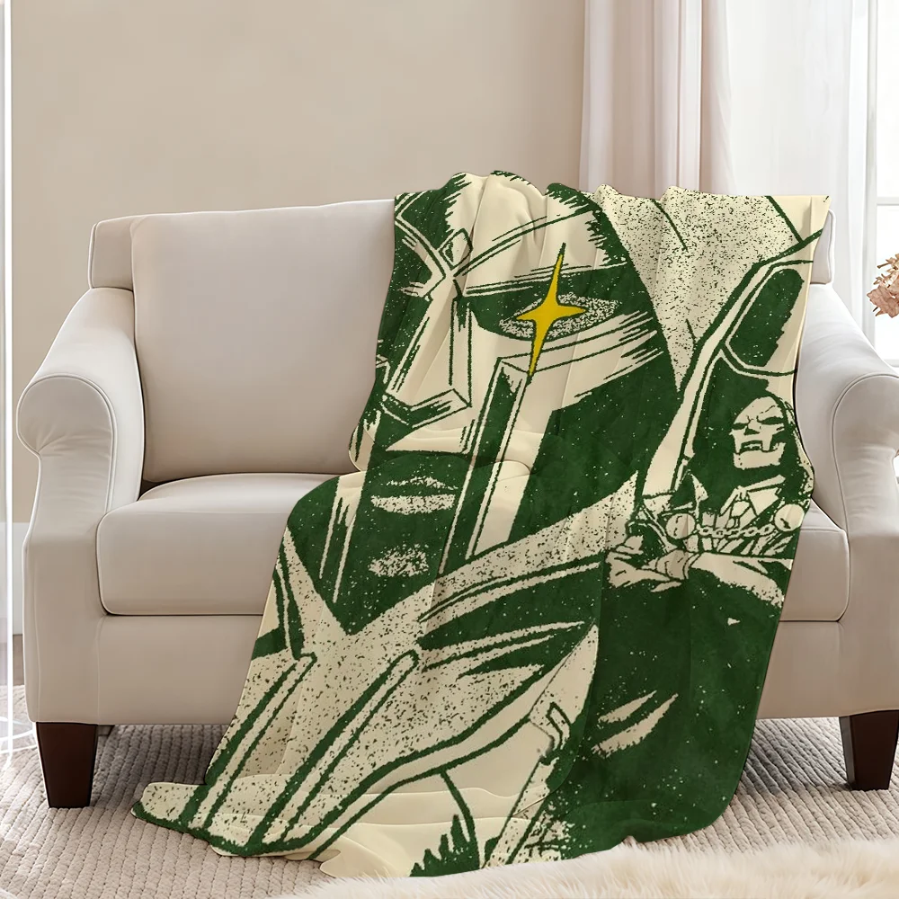 

M-MFS-ES D-DOOMS-ES American Rapper Blanket Throw Super Cosy Plush Living Room Sofa Couch Childish Birthday Gifts