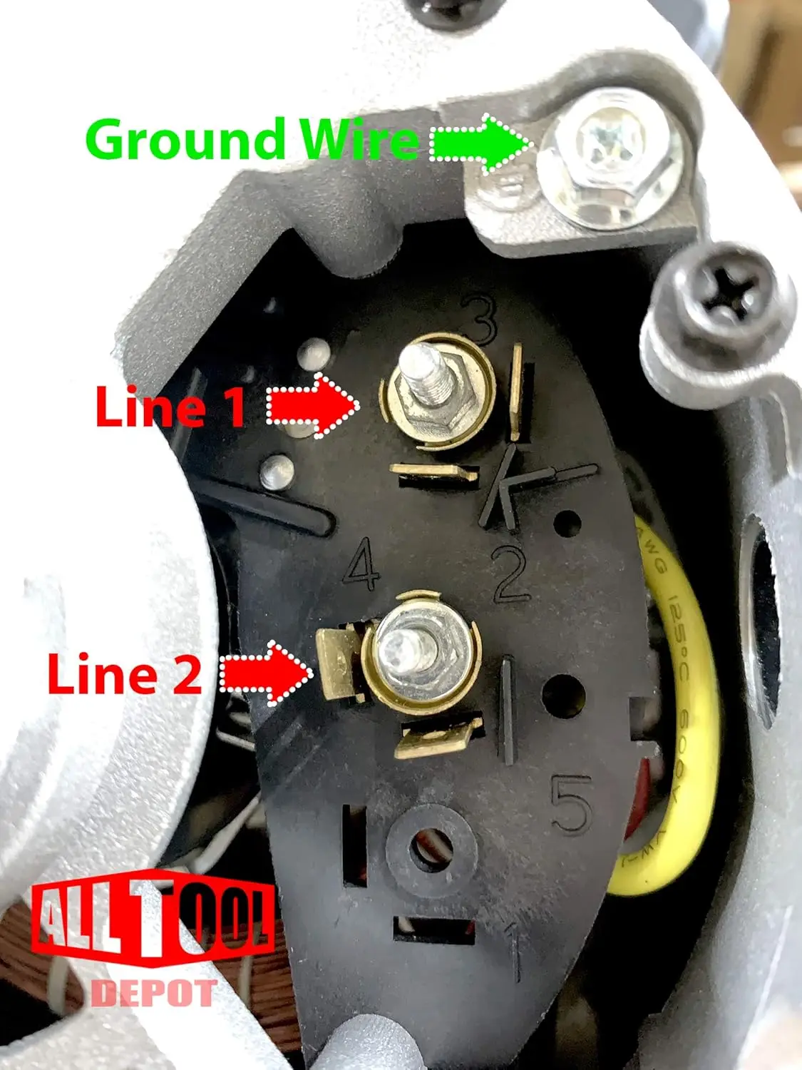 5/8 "Welle, einphasiger Nema-Luftkompressor-Motor EM-04