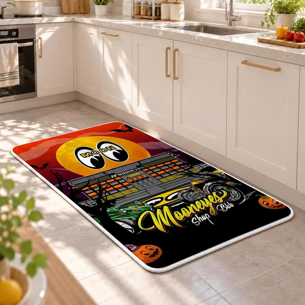 Cool Design M-MooneyeS Floor Mat Soft Flannel Rug Non Slip Washable Quick Dry Mat for Bathroom Bedroom Kitchen Home Decor