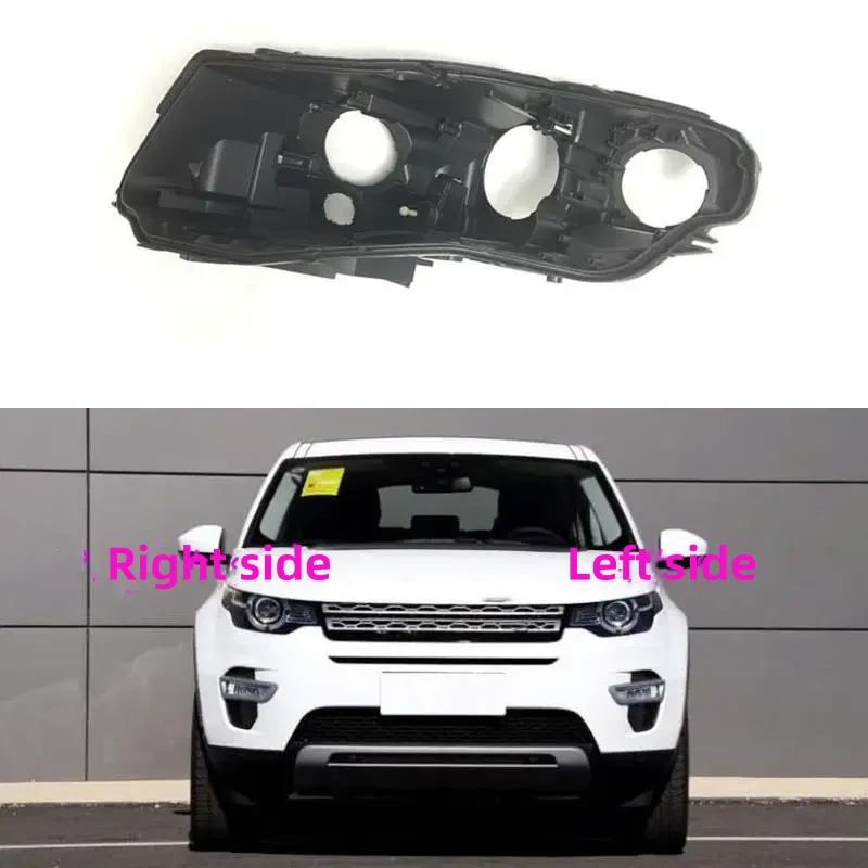 

For Land Rover Discovery Sport 2015 2016 2017 2018 Headlamp Base Headlight Rear Shell Replace Headlight House Black rear shell