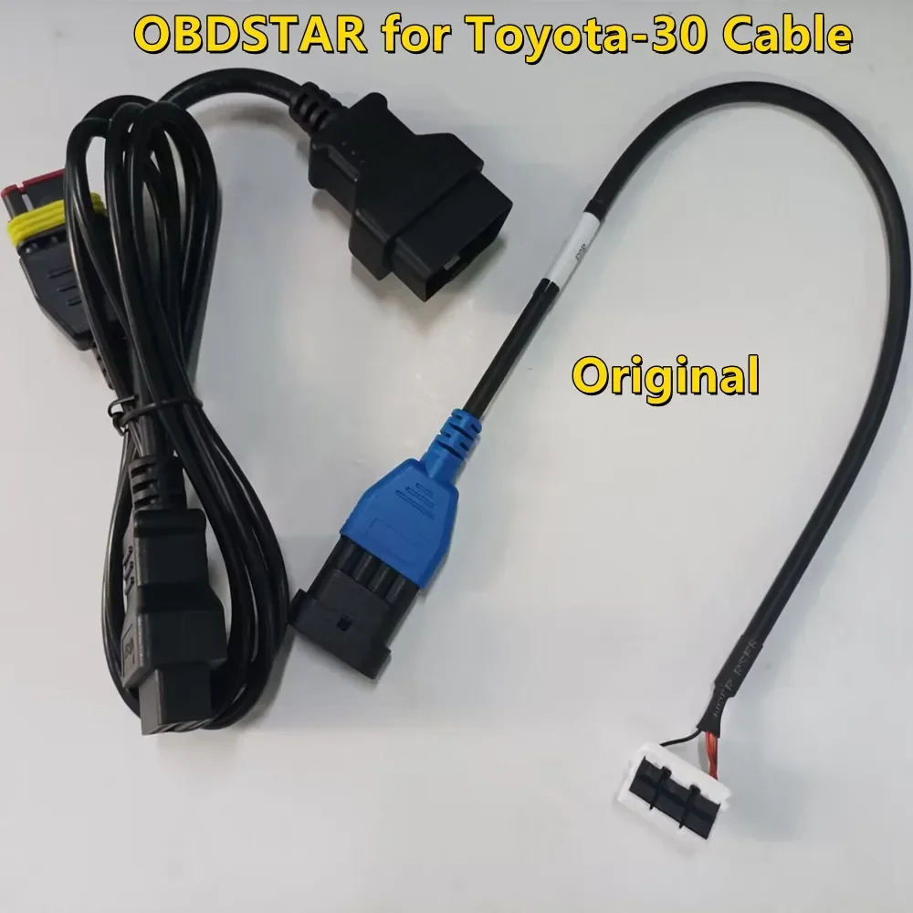 NEW OBDSTAR for Toyota-30 Cable Proximity Key Programming All Key Lost Support 4A and 8A-BA No Need to Pierce the Harness