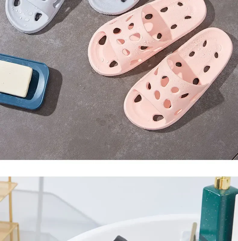 Pantuflas de baño para mujer, sandalias de verano con diseño de queso, zapatos de EVA para hombre, chanclas suaves antideslizantes, pantuflas de interior para parejas