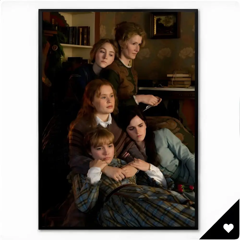 Novel Drama Little Women Poster Premium HD Decor Wall Art for Interior Room Makeover Home Accents Gift