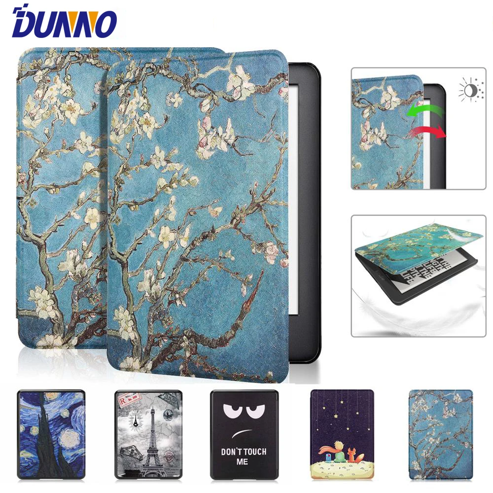 For Kindle Paperwhite Case 6/7/10/11th For 2019 All-new Kindle 10th 2022 11th Cover Funda Protective Shell Flip E-book Capa