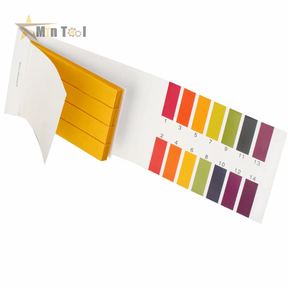 80 Strips/pack PH 1-14 Litmus Paper PH Tester Papers Indicator Paper Test Water PH Tester Accessories