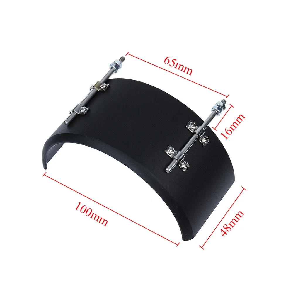 2pcs 1:14 RC Car High Quality Metal Alloy Fender Mudguard For 1/14 Tamiya Tow Drag Truck DIY Upgrade Parts